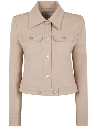 Courrèges Trucker Jacket Signature Twill By Courreges