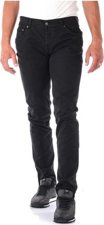 Daniele Alessandrini Slim-fit Jeans - Heren - Slim Fit Jeans - Zwart - W31 - Katoen - Jeans