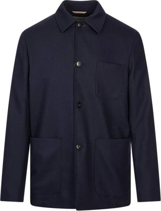 Canali Hombre, Chaquetas, Azul, Talla: 2XL