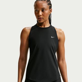 Nike Womens Swift Dri-FIT Running Tank Top in Black | HQ0620-010