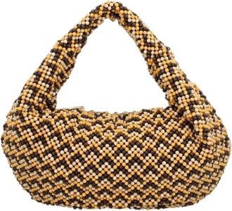 Bottega Veneta Pre-owned Jody Maxi Beaded schoudertas - Dames - Vintage Schoudertas - Veelkleurig - ONE Size - Vintage