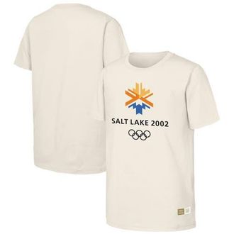Outerstuff Mens Natural 2002 Salt Lake Games Olympic Heritage T-Shirt at Nordstrom, Size Xx-Large