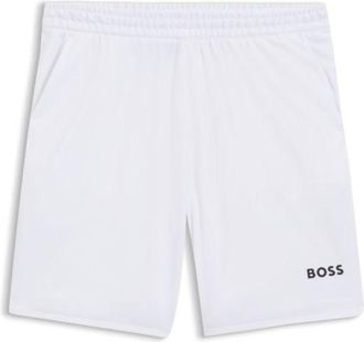 BOSS Stretch shorts in quick-dry fabric