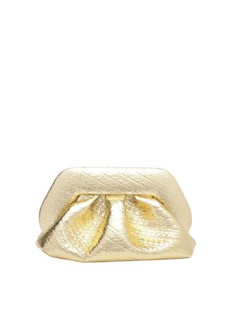 Themoir&egrave; The Moire Gold Medium Bios Clutch