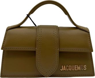Jacquemus Borsa mini con patta - Dames - Handtassen - Groen - ONE Size - Katoen - Tassen