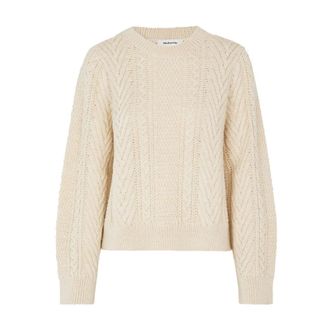 Modstr&ouml;m Dames, Truien, Beige, Maat: XL Katoen