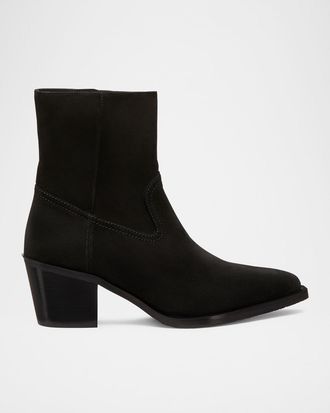 Stuart Weitzman Tate Suede Booties