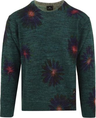 Paul Smith Hombre, Jerseys, Verde, Talla: XL