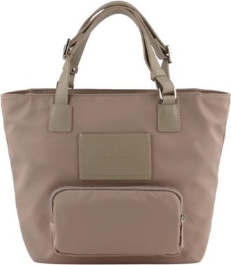 Pourchet Petit Cabas Escale - Dames - Shoppers - Beige - ONE Size - Leer - Tassen