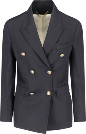 Golden Goose Black Double Breasted Wool Blazer