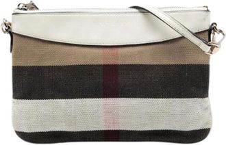 Burberry Pre-owned Cross Body Bags, female, Multicolor, Size: ONE SIZE Pre-owned Peyton Crossbody Bag