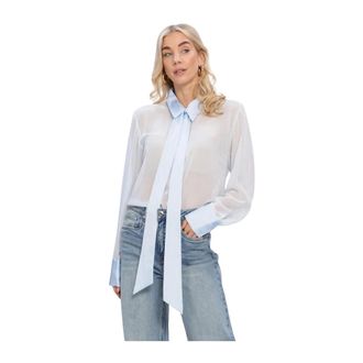 Gestuz Gzchif Shirt - Dames - Blouses & Shirts - Blauw - Maat: XS Viscose