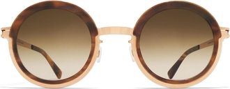 Mykita Phillys 796 Womens Sunglasses Tortoiseshell Size 47