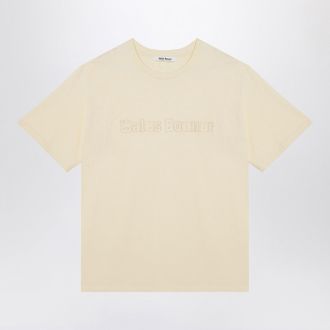 Wales Bonner Organic Cotton Light Yellow T Shirt