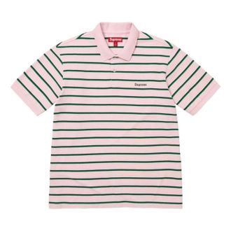 SUPREME FW26 Stripe Polo Pink SUP-FW26-090-PNK
