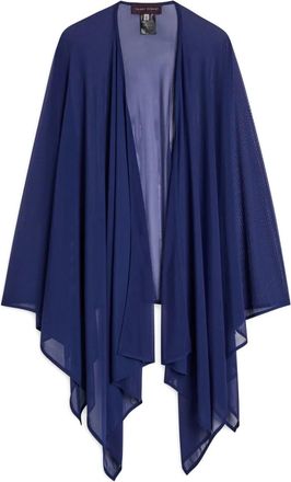 Talbot Runhof Stola trasparente - Blu