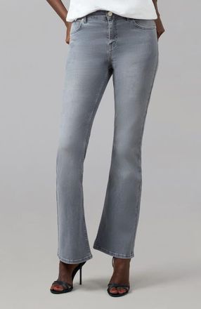 Lola Jeans Billie High Rise Bootcut Jeans in Washed Iron at Nordstrom, Size 29