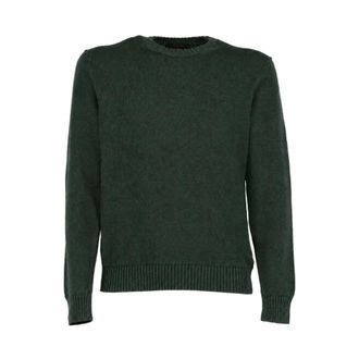 Fedeli Argentina Merinos Light Fast Sweater - Knitwear - Hombre - Verde - 2XL
