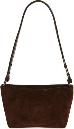 Proenza Schouler Bond Suede Shoulder Bag in Chocolate at Nordstrom