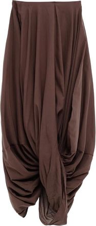 Toteme Draped Asymmetric Skirt