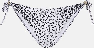 Heidi Klein Slip bikini Icaria con stampa