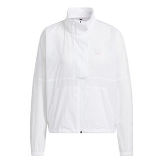 adidas (WMNS) adidas Vibe Windbreaker Jackets White HN2386
