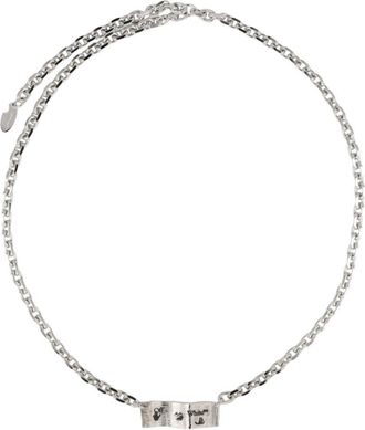 Off-white Swimming Logo Necklace
