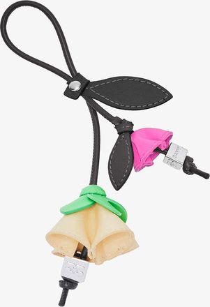 Ganni Green Flower Charm