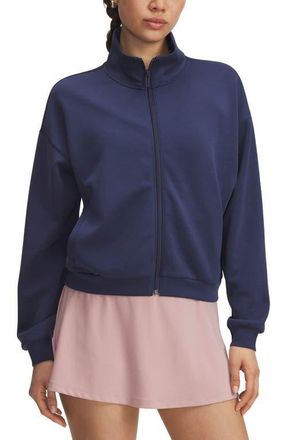 Under Armour Meridian Lounge Front Zip Jacket in Washed Navy at Nordstrom, Size Xx-Large