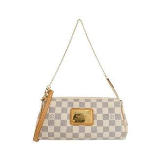 Louis Vuitton Pre-owned Shoulder Bags, female, White, Size: ONE SIZE Pre-owned Canvas Shoulder Bag