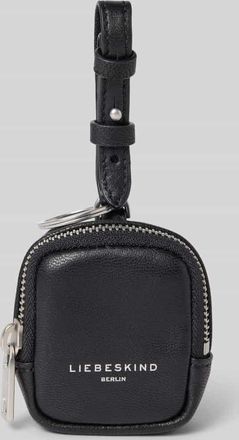 Liebeskind Schlüsselanhänger mit Rundum-Reißverschluss in Black, Größe 1