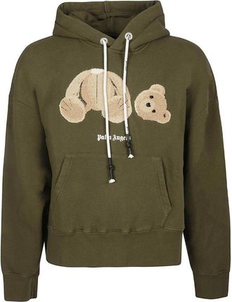 Palm Angels Kill The Bear Green Hoodie