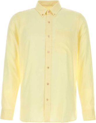 Tom Ford Yellow Regular Solid Shirt