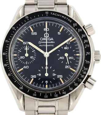 Omega Pre-owned Speedmaster Acciaio Inossidabile Automatico - - Pre-owned - unisex - Nero - ONE SIZE