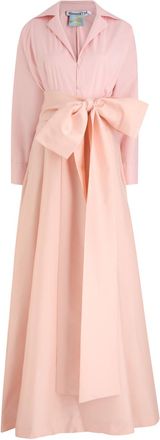 Bernadette Bernadette Beatrice Cotton-blend Maxi Shirt Dress - Pink - 38 (UK10 / S)