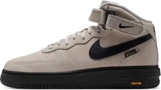 Nike Mens Air Force 1 Mid 07 GORE-TEX Vibram Shoes in White | IO1875-100
