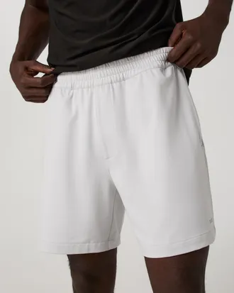 Vuori Clothing Sunday Track Shorts 6 | Frost Grey | XS, Size Extra Small