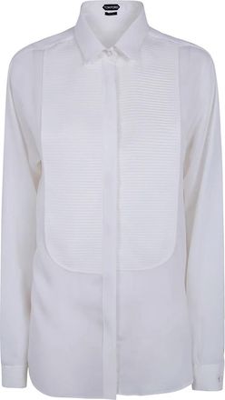 Tom Ford Shirts - Dames - Overhemden - Wit - XS - Overhemden
