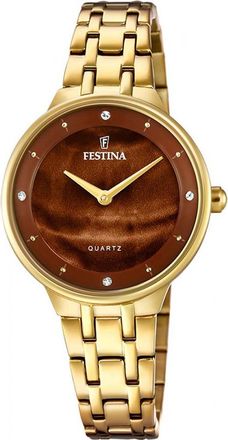 Festina Womens F20601-C Ladies Mademoiselle Watch - Gold - One Size