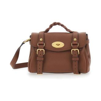 Mulberry Tassen, Dames, Bruin, ONE Size, Leer, Alexa Mini Handtas