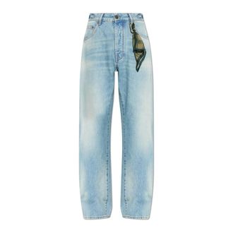 Darkpark Straight Jeans, male, Blue, Size: W31 Mark Jeans