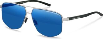 Porsche Design Sunglasses, unisex, Gray, Size: 63 MM P8943 Sunglasses