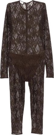 Andamane Jumpsuit The Andamane - Dames - Jumpsuits - Bruin - M - Jumpsuits & Playsuits