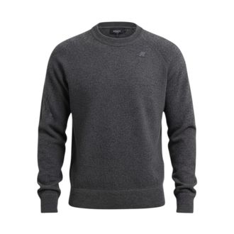 K-Way Jersey de cuello redondo - Knitwear - Hombre - Gris - 2XL