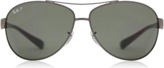Ray-Ban RB3386 Active Lifestyle Polarized 004/9A Mens Sunglasses Grey Size 63