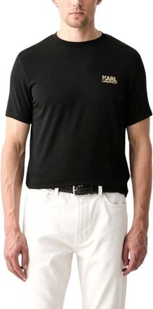 Karl Lagerfeld Uomo, Top, Nero, XL, new