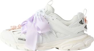 Balenciaga (WMNS) Balenciaga Track Bow White Pink 542436WTRBW9050