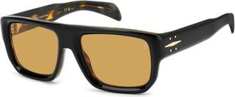 Eyewear by David Beckham 7132/S Wr 7(Vs) Zonnebril - Heren - Zonnebrillen - Bruin - 56 MM - Accessoires