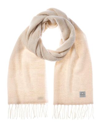 Toteme Toteme Monogram Jacquard Alpaca Scarf