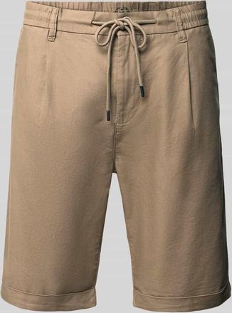 Lerros Chino-Shorts mit Tunnelzug Modell DAWSON in Sand, Gr&ouml;&szlig;e 31